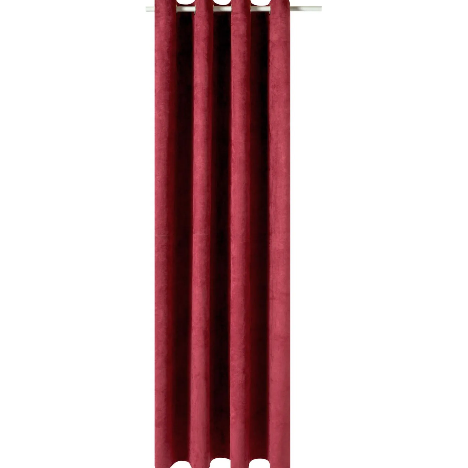 Hot Rideau VELVET coloris marsala 140 x 260 cm - Rideaux