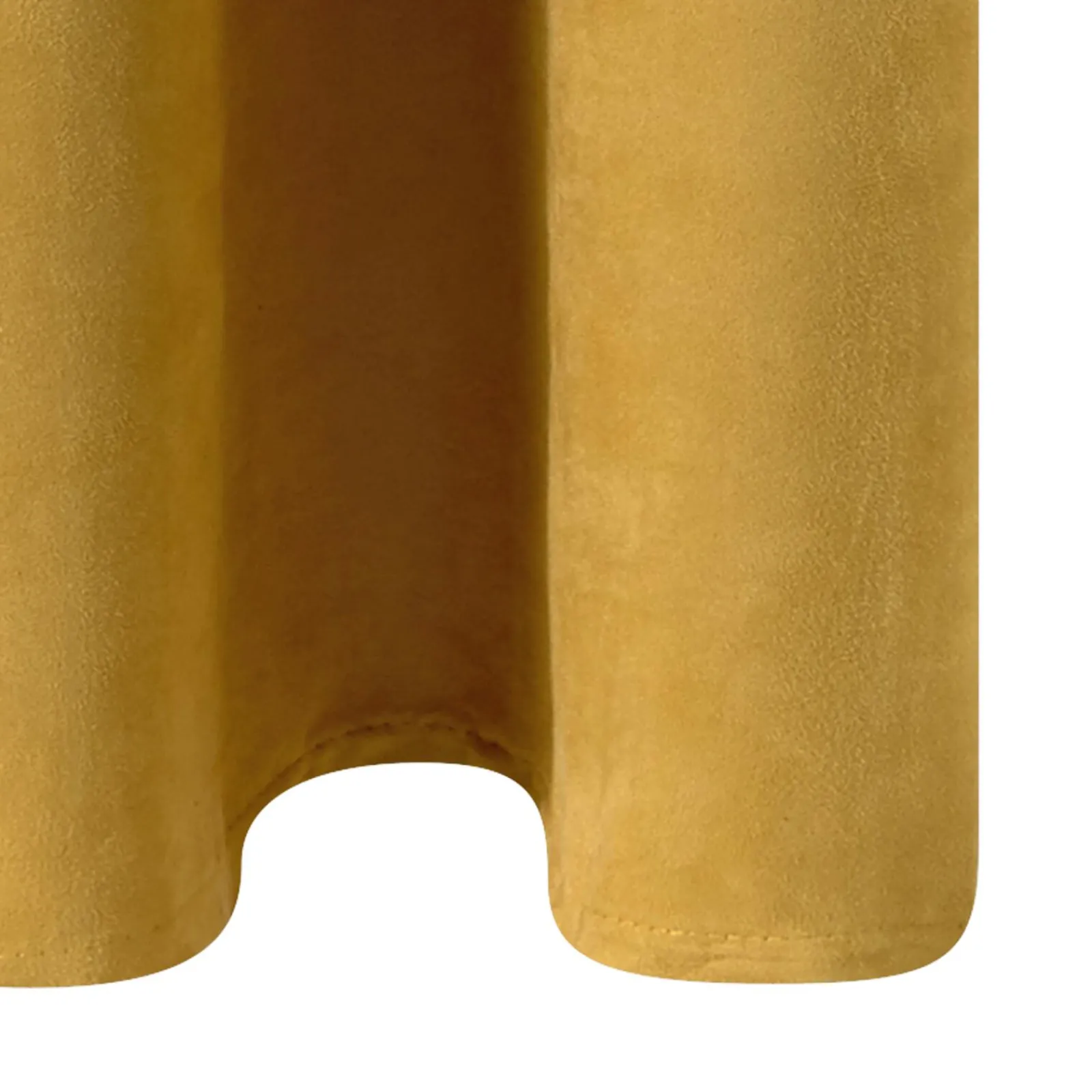 Online Rideau VELVET coloris ocre 140 x 260 cm - Rideaux