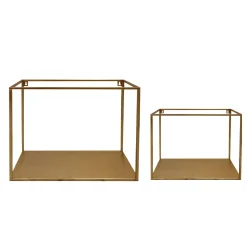 Sale Set d'étagères BEN coloris jaune - Rangements|Meubles De Rangement