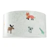 New Suspension AROUND THE WORLD multicolore 19 x 38 cm - Enfant Luminaires Enfant|Suspensions