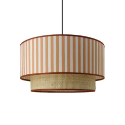 Clearance Suspension RIVIERA coloris terracotta 20 x 38 cm - Enfant Luminaires Enfant|Suspensions