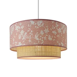 Online Suspension ZOÉ coloris rose doux 20 x 38 cm - Suspensions