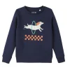 Discount Sweat sans capuche CHACHIEN coloris bleu marine - Vêtements