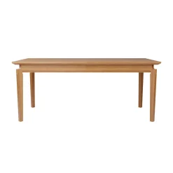Sale Table de salle à manger FIGARI chêne clair 150 x 85 cm - Tables