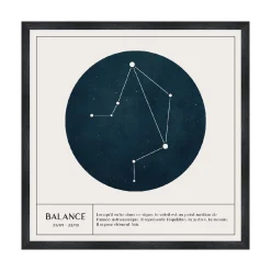 Sale Tableau BALANCE coloris blanc - Tableaux Et Affiches
