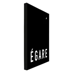 Outlet Tableau EGARE coloris noir et blanc - Tableaux Et Affiches
