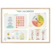 Fashion Tableau embelli MON CALENDRIER PERPÉTUEL multicolore - Enfant Déco Murale Enfant|Tableaux Et Affiches