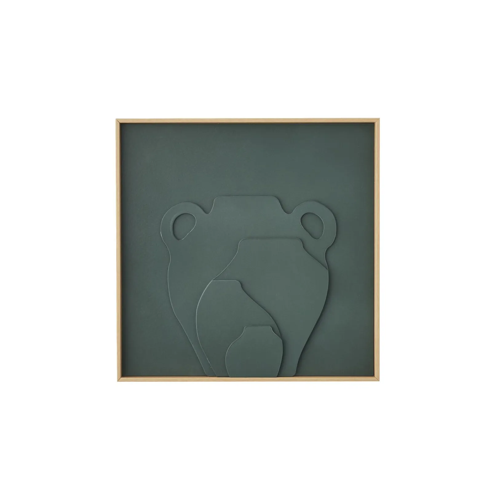 New Tableau JARRE coloris vert - Tableaux Et Affiches