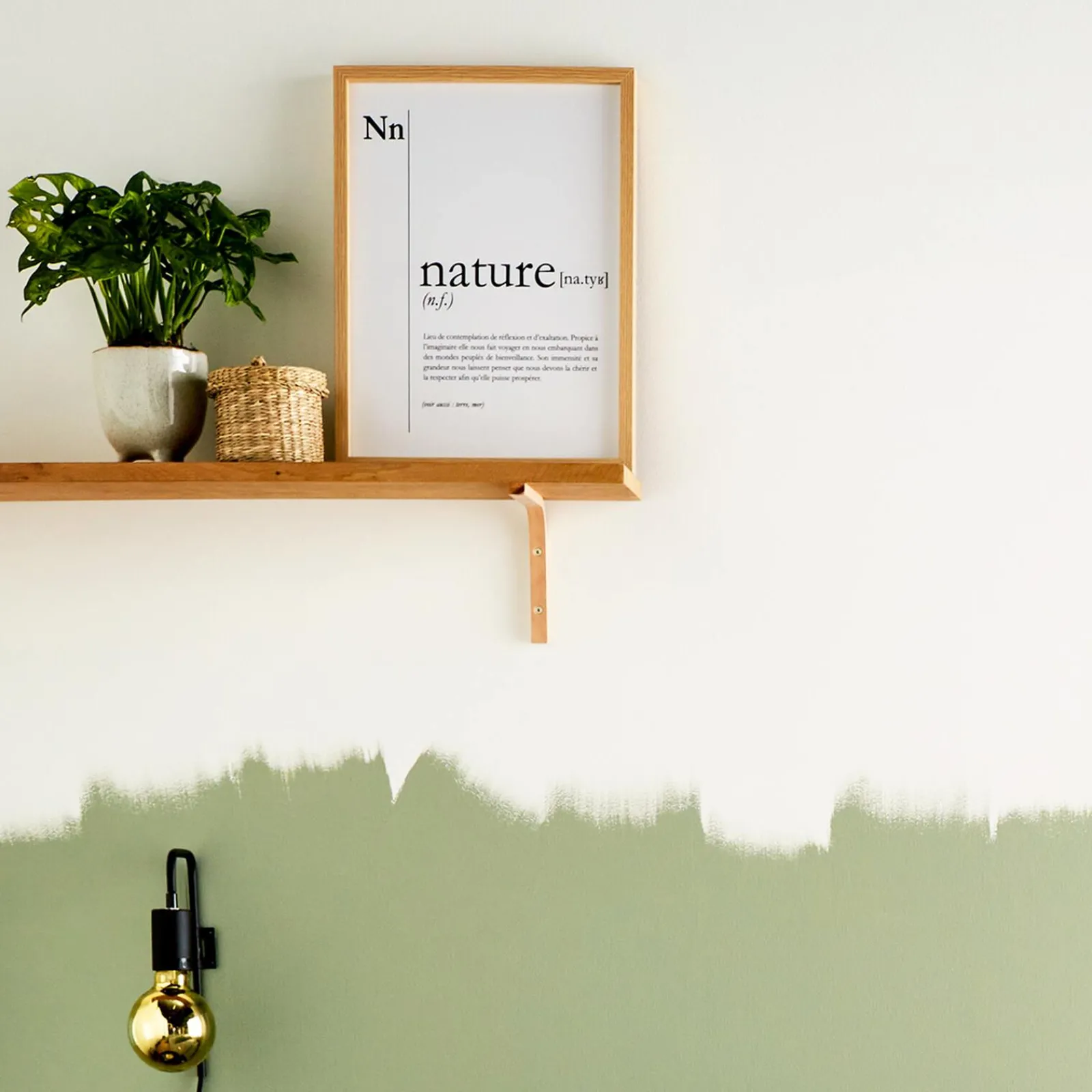 Discount Tableau NATURE coloris blanc - Tableaux Et Affiches