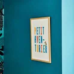 Discount Tableau PETIT AVENTURIER coloris multicolore - Enfant Déco Murale Enfant|Tableaux Et Affiches