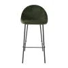 New Tabouret de bar CAITLYNE coloris vert - Chaises Et Tabourets