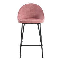 Fashion Tabouret de plan de travail CAITLYNE coloris rose - Chaises Et Tabourets