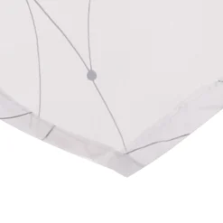 Fashion Vitrage PLATINIUM coloris blanc 60 x 160 cm - Voilages, Vitrages, Stores Et Accessoires|Rideaux