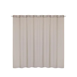 Online Voilage DIRITTO coloris lin 300 x 240 cm - Voilages, Vitrages, Stores Et Accessoires|Rideaux
