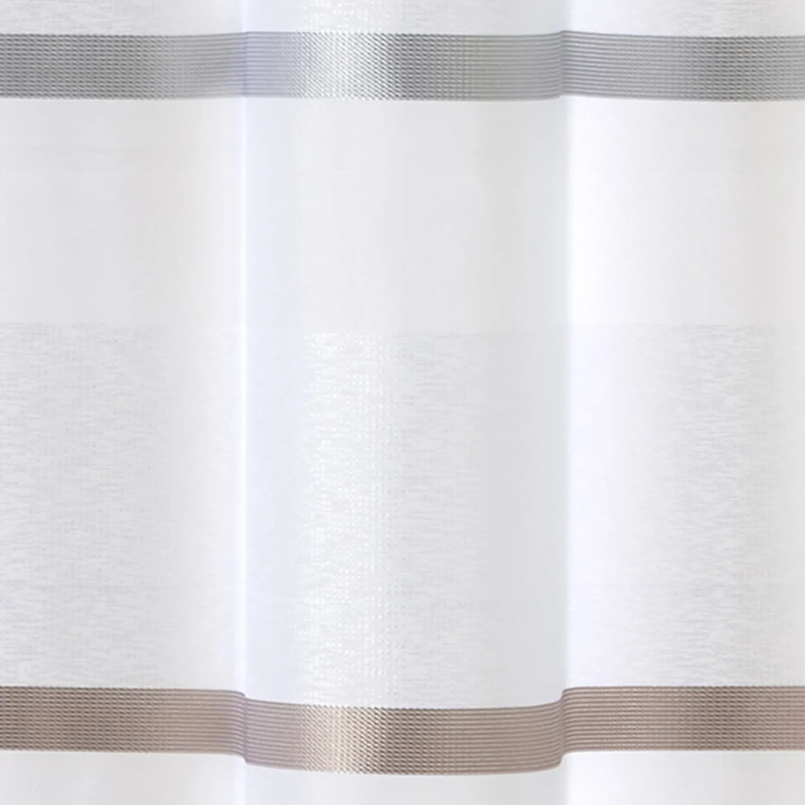 New Voilage GALEA coloris gris 140 x 240 cm - Voilages, Vitrages, Stores Et Accessoires|Rideaux