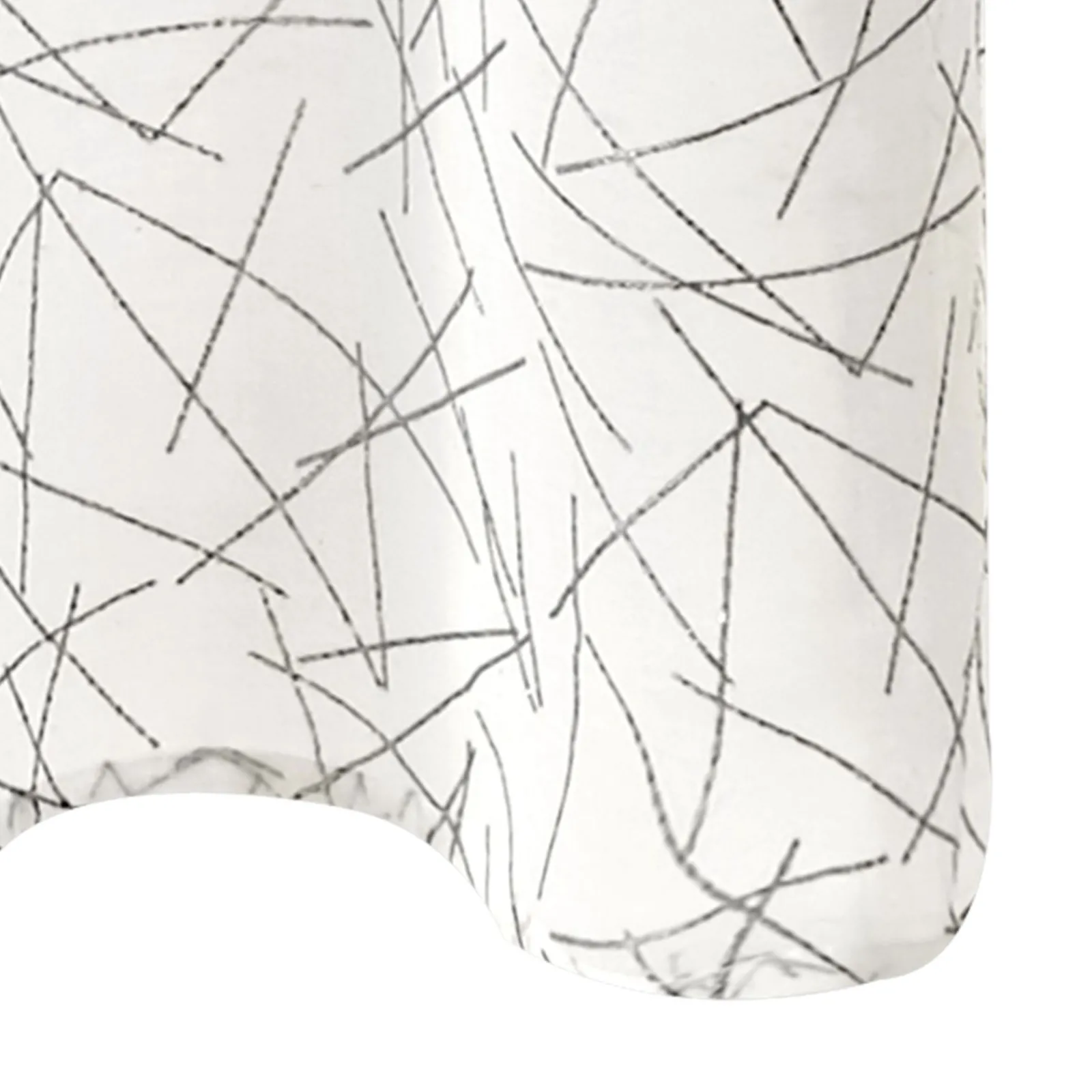 Fashion Voilage HALO coloris blanc 140 x 240 cm - Voilages, Vitrages, Stores Et Accessoires|Rideaux