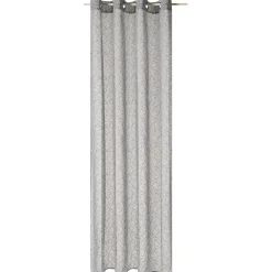 Discount Voilage HALO coloris gris 140 x 240 cm - Voilages, Vitrages, Stores Et Accessoires|Rideaux