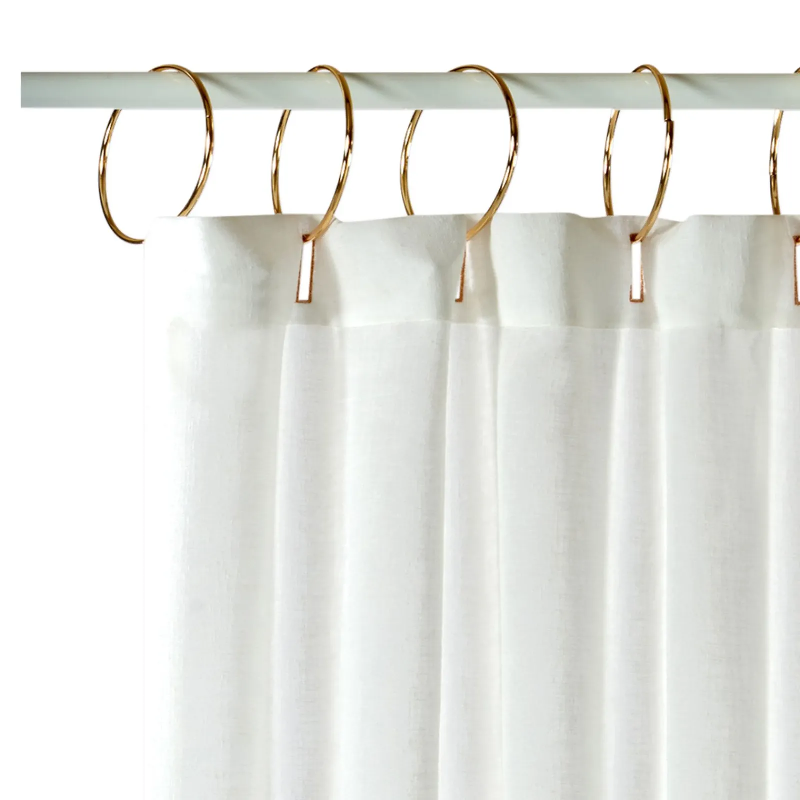 Discount Voilage IRIBE coloris blanc 140 x 240 cm - Voilages, Vitrages, Stores Et Accessoires|Rideaux