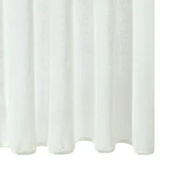 Discount Voilage IRIBE coloris blanc 140 x 240 cm - Voilages, Vitrages, Stores Et Accessoires|Rideaux