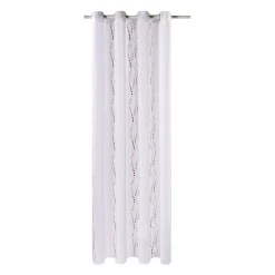Clearance Voilage LYANA coloris bordeaux 140 x 240 cm - Voilages, Vitrages, Stores Et Accessoires|Rideaux