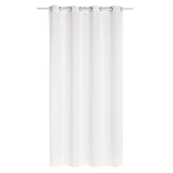 Fashion Voilage MORA coloris blanc 140 x 240 cm - Voilages, Vitrages, Stores Et Accessoires|Rideaux