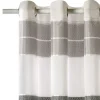 Online Voilage NEVA coloris gris 140 x 240 cm - Voilages, Vitrages, Stores Et Accessoires|Rideaux