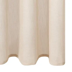Fashion Voilage SCHIAPA coloris beige doré 140 x 240 cm - Voilages, Vitrages, Stores Et Accessoires|Rideaux