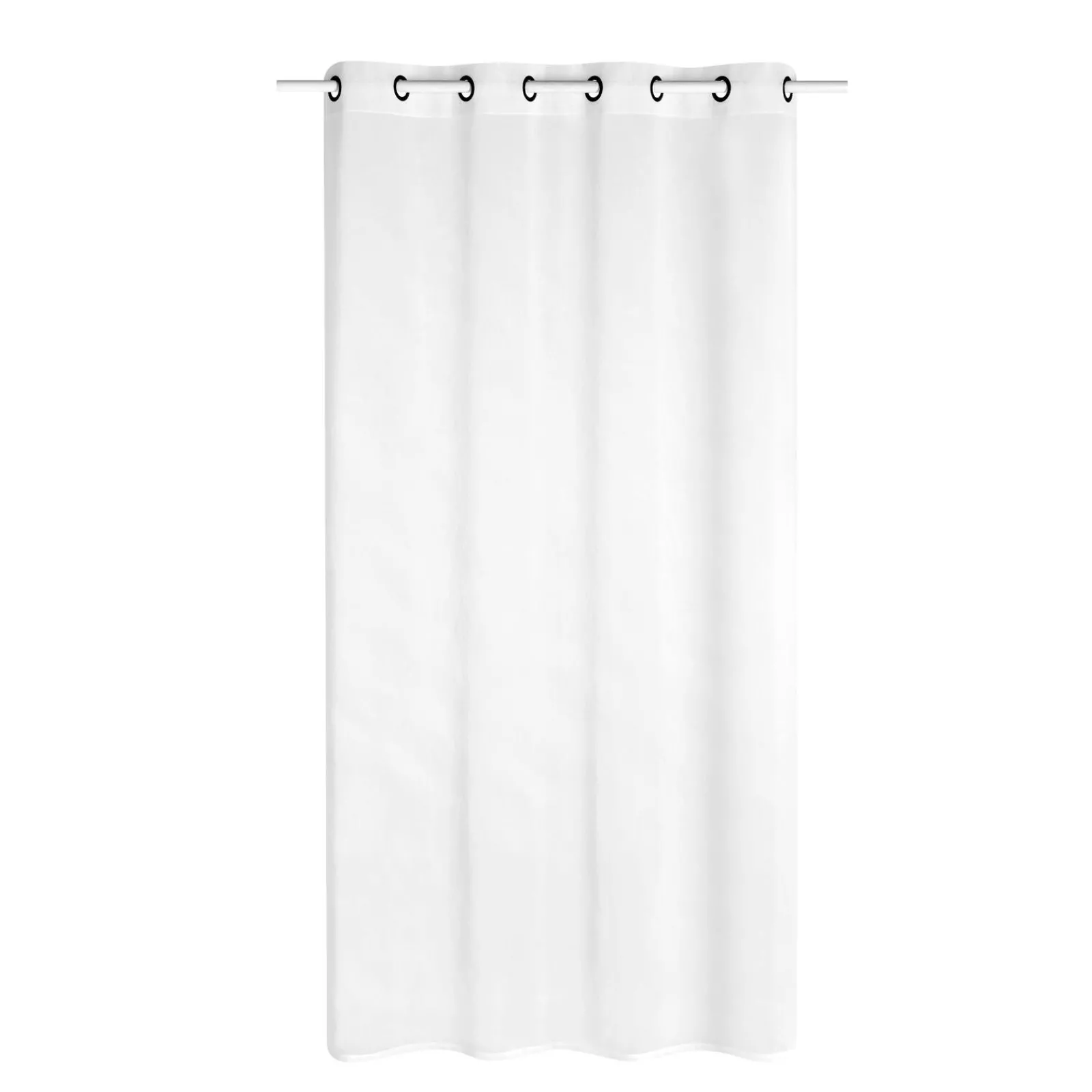 Sale Voilage TOU coloris blanc 140 x 240 cm - Voilages, Vitrages, Stores Et Accessoires|Rideaux