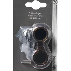 Fashion Naissance GLACAGE coloris chocolat diamètre barre 2 cm - 4MURS Voilages, Vitrages, Stores Et Accessoires