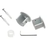 Discount Naissance HOWLITE coloris blanc diamètre barre 1,9 cm - 4MURS Voilages, Vitrages, Stores Et Accessoires