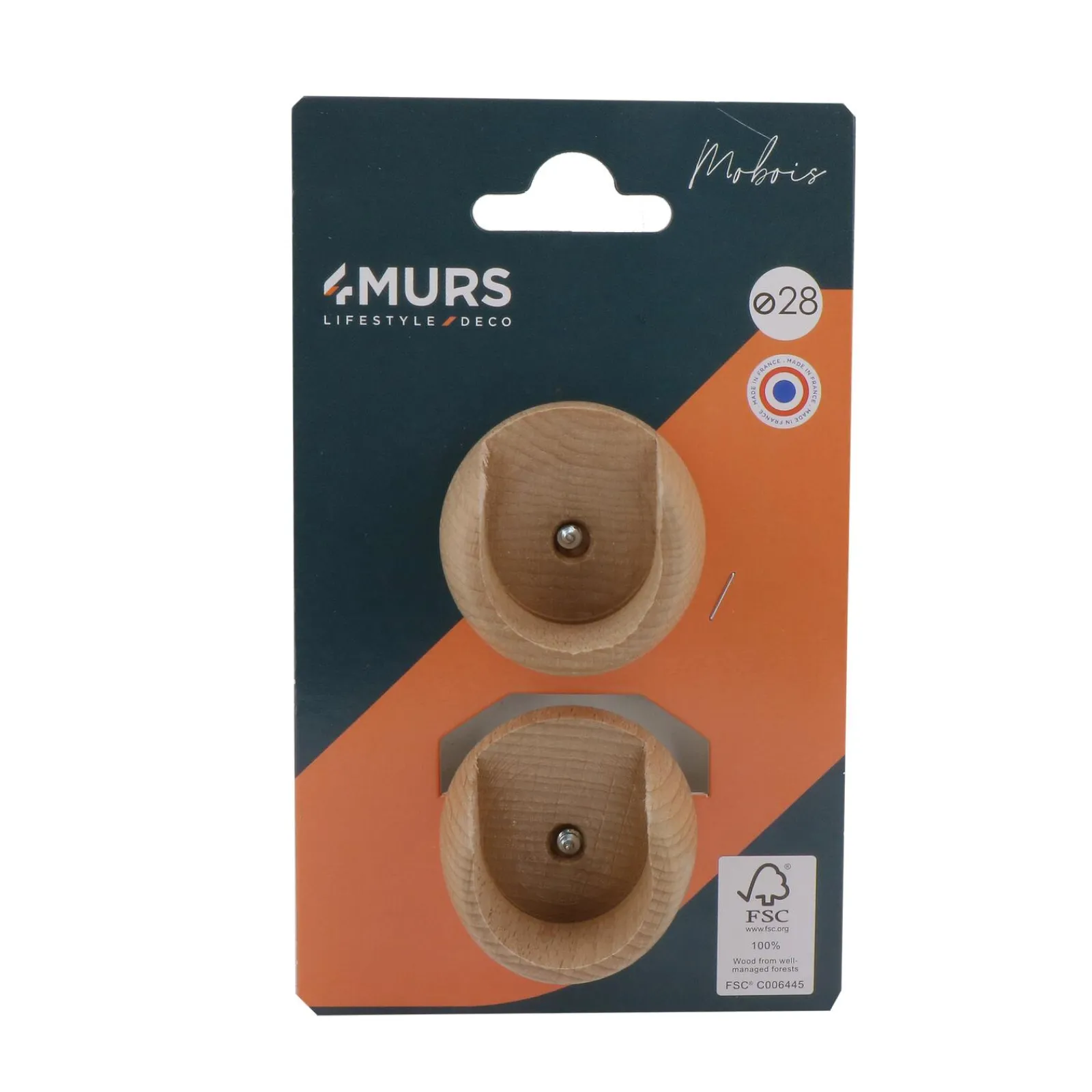Outlet Naissance JURA coloris naturel diamètre barre 2,8 cm - 4MURS Voilages, Vitrages, Stores Et Accessoires