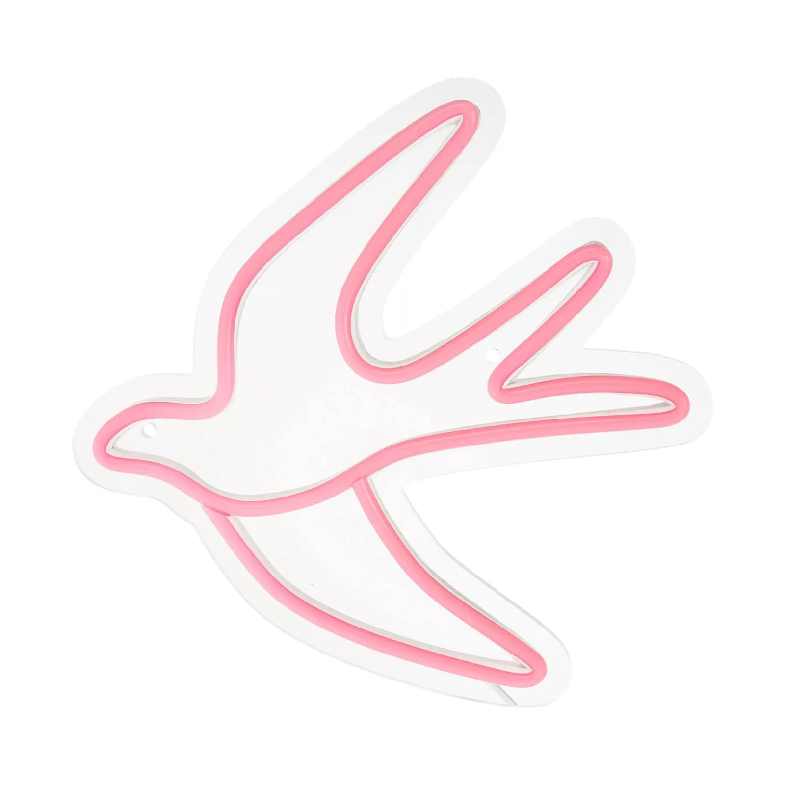 Sale Néon HIRONDELLE coloris rose - 4MURS Objets Muraux|Guirlandes Et Déco Lumineuse