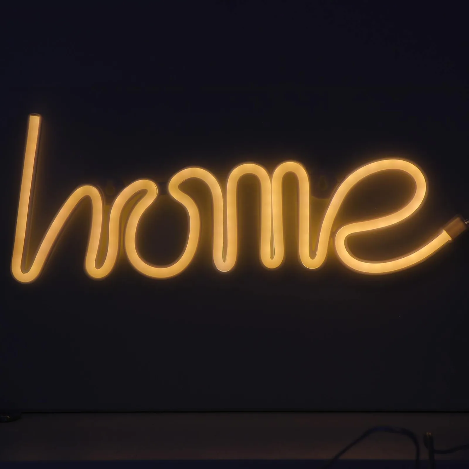 New Néon HOME coloris blanc chaud - 4MURS Objets Muraux|Guirlandes Et Déco Lumineuse