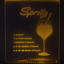 Outlet Néon SPRITZ coloris orange - 4MURS Objets Muraux|Guirlandes Et Déco Lumineuse