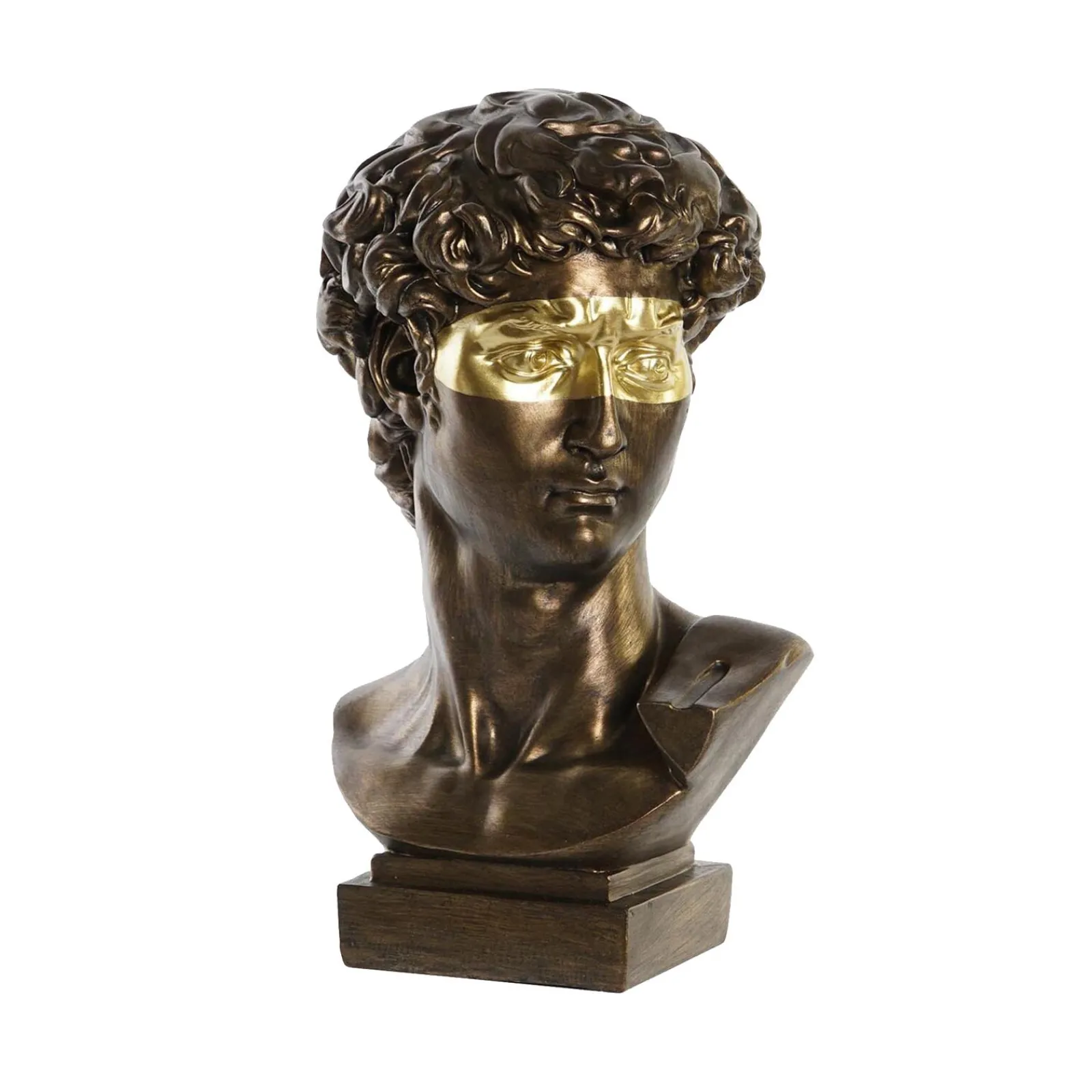 Clearance Objet déco DAVID coloris Cuivre/Or - 4MURS Objets Déco