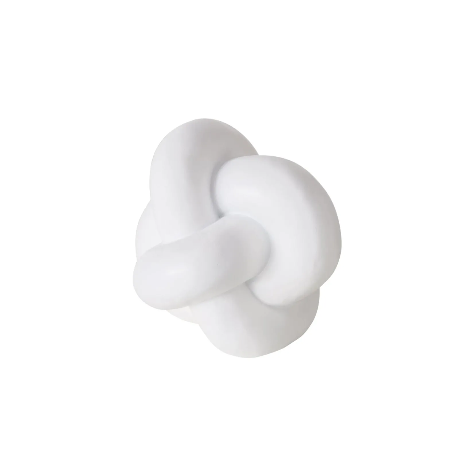New Objet déco KNOTTY coloris blanc - 4MURS Objets Déco