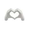 Fashion Objet déco LOVE HAND coloris blanc - 4MURS Objets Déco