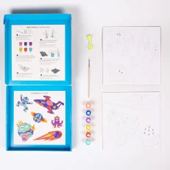 Hot Kit de peinture COSMOS - 4MURS Enfant Jeux Éducatifs|Jeux Et Diy