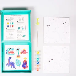 Outlet Kit de peinture DINOS - 4MURS Enfant Jeux Éducatifs|Jeux Et Diy
