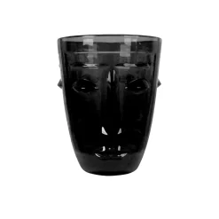 Discount Verre FACE GLASS FONCE coloris noir - 4MURS Arts De La Table