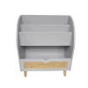 Outlet Bibliothèque Enfant EZRA coloris gris souris - 4MURS Enfant Meubles Enfant|Meubles Enfant