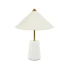 Clearance Lampe à poser MERINGA coloris blanc 37 x 38 cm - 4MURS Lampes À Poser