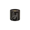 New Bougie parfumée ROCK ON Cuir + mousse de chêne - 4MURS Bougies Et Senteurs