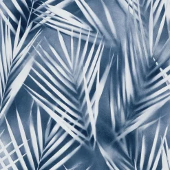Outlet Papier peint intissé AMARA coloris bleu marine - 4MURS Papiers Peints