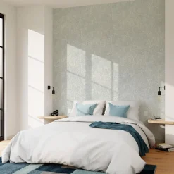 Outlet Papier peint intissé ARION coloris gris argenté - 4MURS Papiers Peints