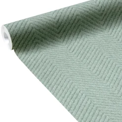 Fashion Papier peint intissé BABETH coloris vert de gris - 4MURS Papiers Peints