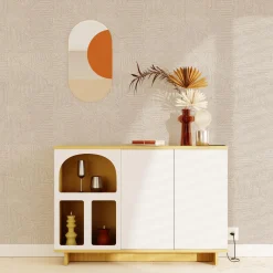 Best Papier peint intissé BOUBACAR coloris beige - 4MURS Papiers Peints