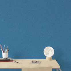 Hot Papier peint intissé CALICO coloris bleu nuit - 4MURS Papiers Peints