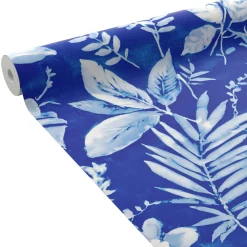 Discount Papier peint intissé CARIENA coloris bleu outremer - 4MURS Papiers Peints