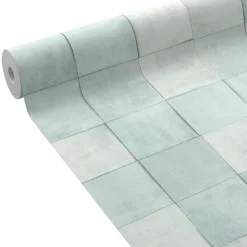 Hot Papier peint intissé CARSTEN coloris bleu aqua - 4MURS Papiers Peints